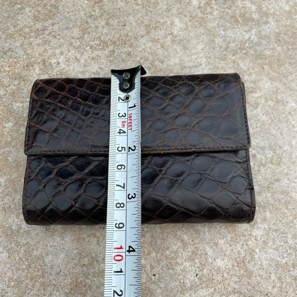 BD Jeffries Alligator wallet